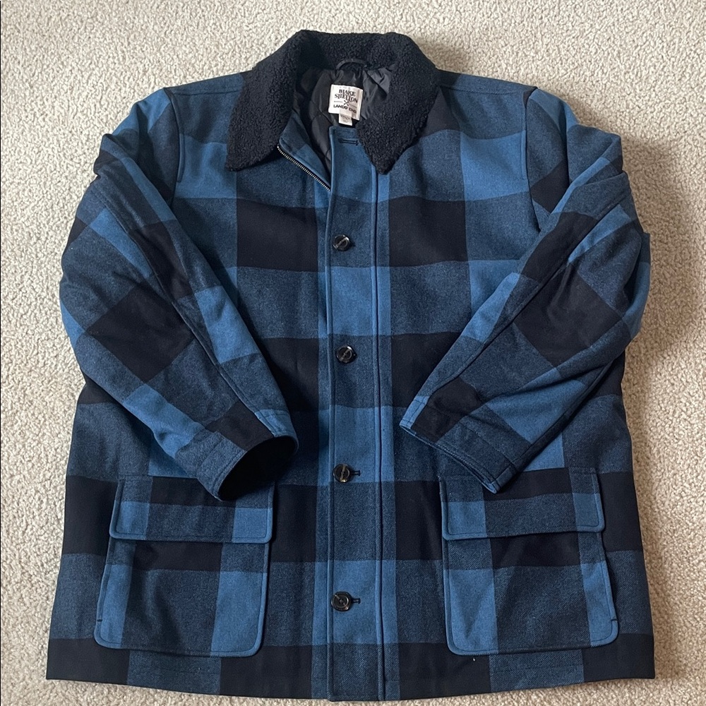 Blake Shelton X Lands’ End Men's insulated Wool Rancher Coat